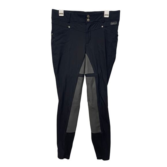 Kerrits Women's Crossover II Full seat Breeches black size large equestrian - Picture 1 of 7